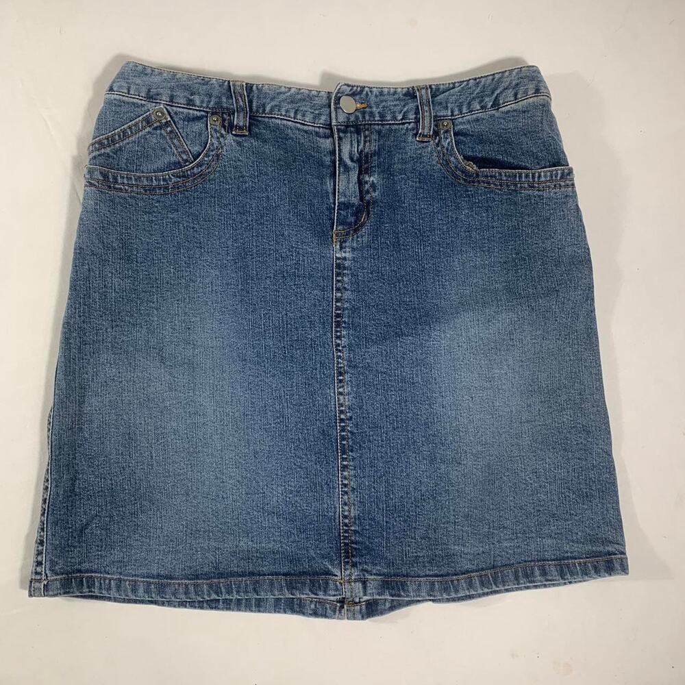 Vintage blue denim style&co size 8